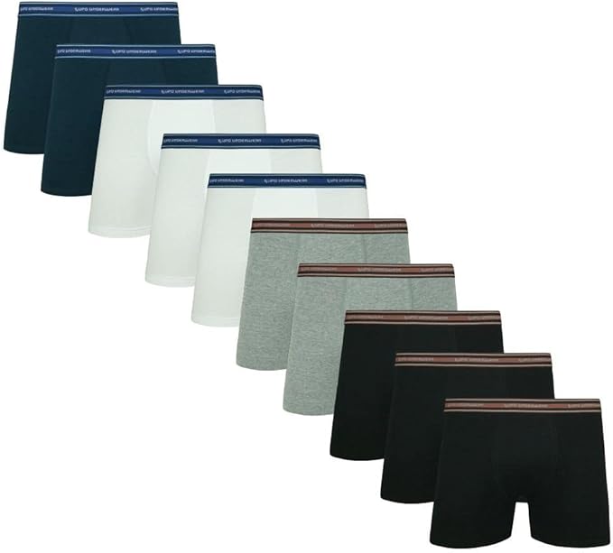 Kit Cuecas Boxer Lupo Sortido